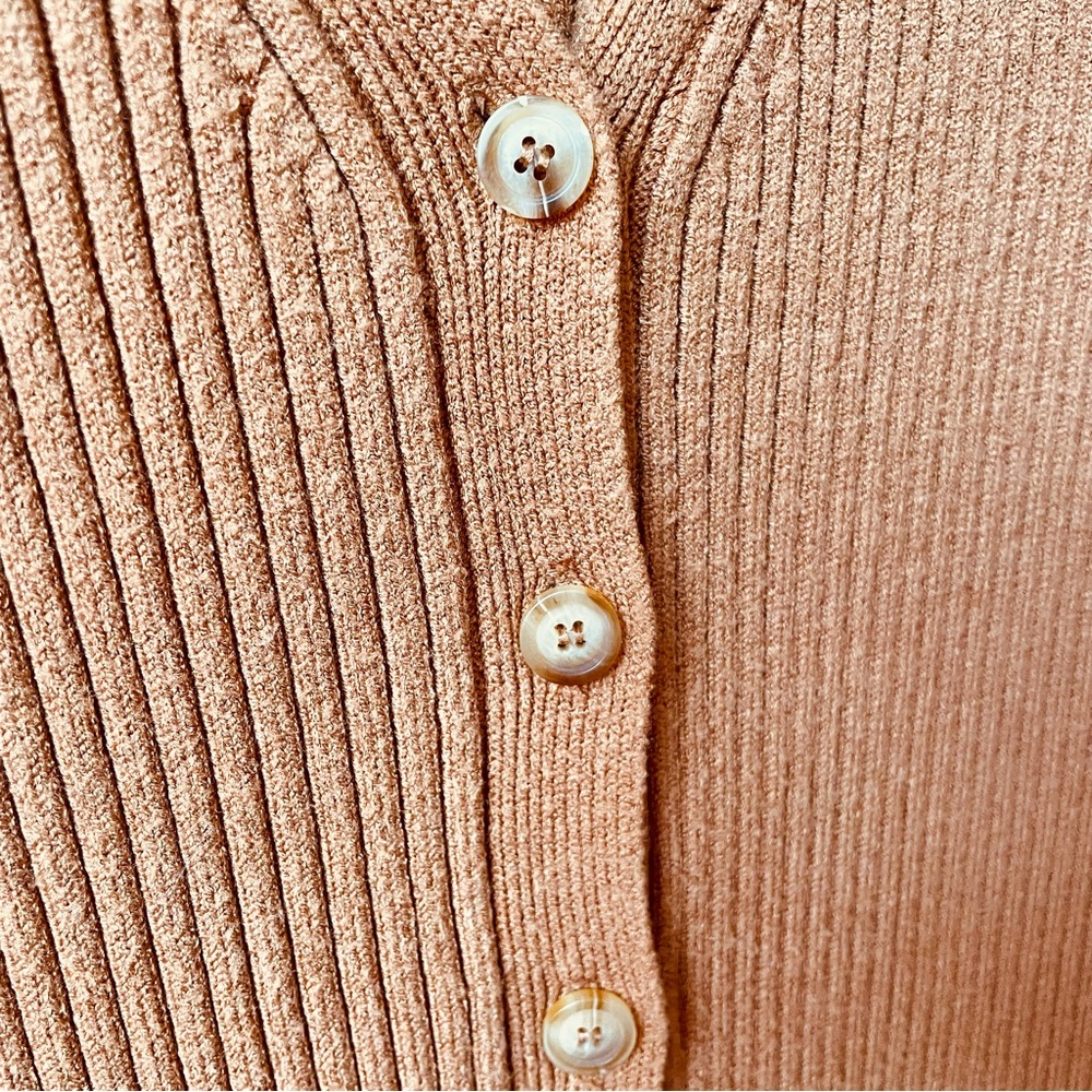 Lush Button Up Sweater Dress Size:L - Picture 4 of 6